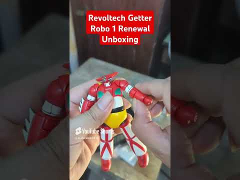 Revoltech Getter Robo Renewal Version Unboxing