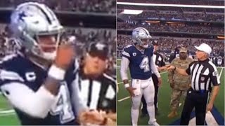 Dak forgets how coin tosses work and tries to give the Rams the game 😂