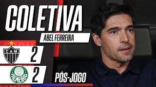 ATLÉTICO-MG 2x2 PALMEIRAS: COLETIVA ABEL FERREIRA DIRETO DA ARENA MRV