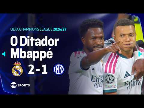 MBAPPÉ CRAVA, BELLINGHAM PERDE GOLS INCRÍVEIS E INTER COMETE FALHAS | REAL MADRID 2X1 INTER DE MILÃO