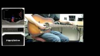 Video thumbnail for HardWire HT-6 Polyphonic Tuner Video Demo by hardwirefx