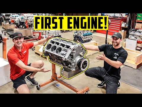 Building a High Compression LS Drift Engine with the Owner! (13.5:1 416")