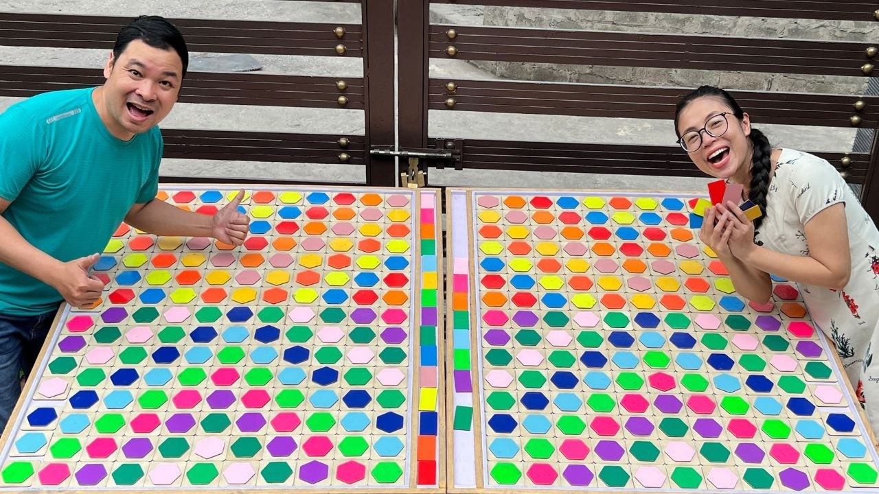 Epic color wheel challenge puzzle