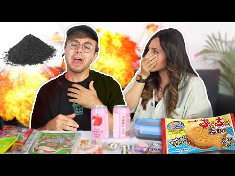 Japanische Süßigkeiten aber NTK isst Explosives Pulver..