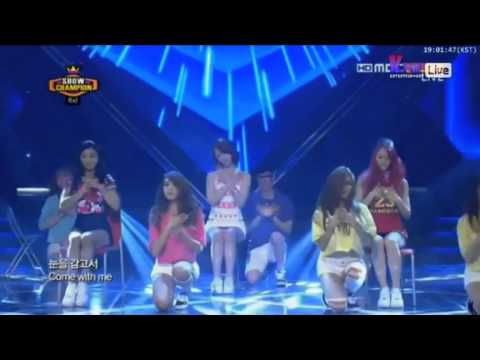 [130731] F(x) Comeback Stage - Airplane @ MBC Show Champion