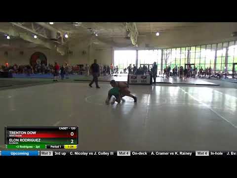 Cadet 120 Trenton Dow Wisconsin Vs Elon Rodriguez Illinois