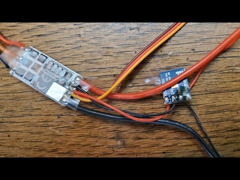 Installing an external BEC on a brushless speed controller for fixed wing and free flight