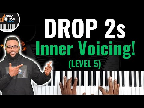 ELEVATE Your Playing With DROP 2 CHORD INNER VOICINGS: Beginner Tips | Ep 5