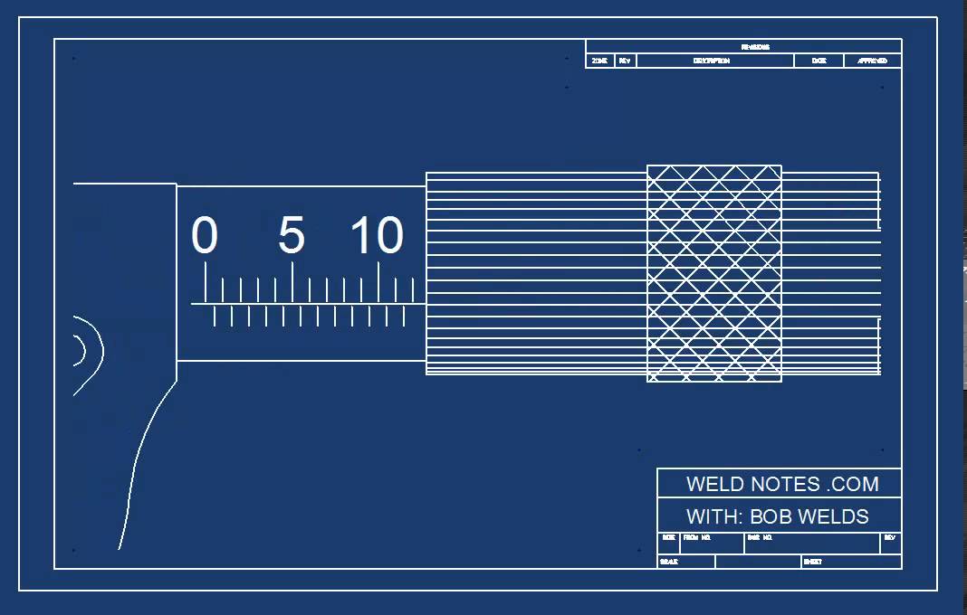 How to Read a Metric Micrometer by WeldNotes.com