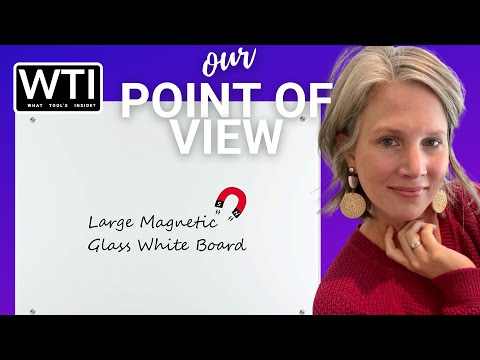 Lockways Large Magnetic Dry Erase Board - WTI product video review