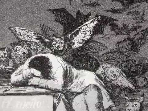 Goya's Caprichos: #43-The sleep of reason produces monsters