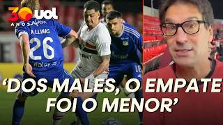 SÃO PAULO MERECIA PERDER? 'DÓRIA FALHA OUTRA VEZ E MILLONARIOS QUASE VIRA O JOGO', ANALISA ARNALDO