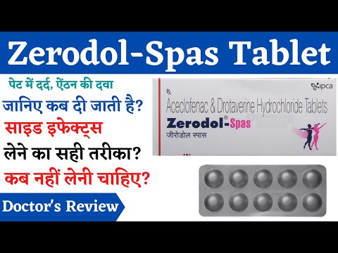 Zerodol spas tablet