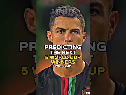 PREDICTING THE NEXT 5 WORLD CUP WINNERS (2026-2042) #footballshorts