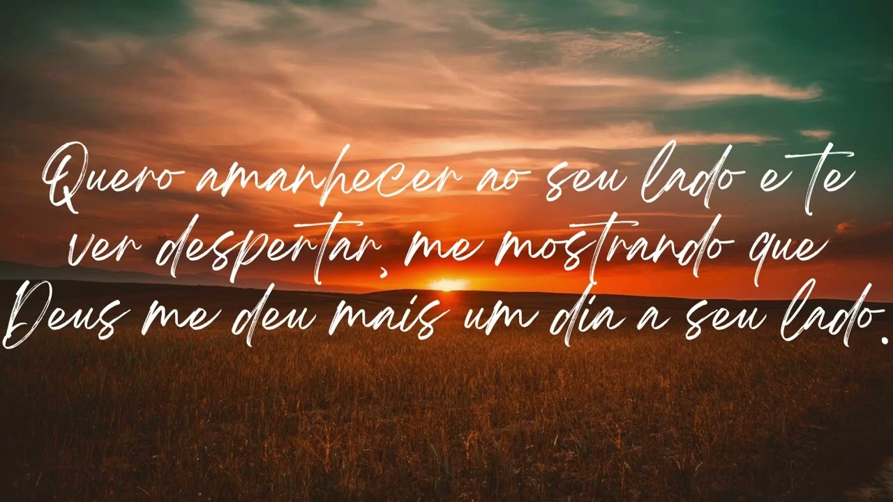 Adormecer ao seu lado