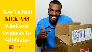 How To Find Wholesale Products To Sell Online | Wholesalers For Your eCommerce Business