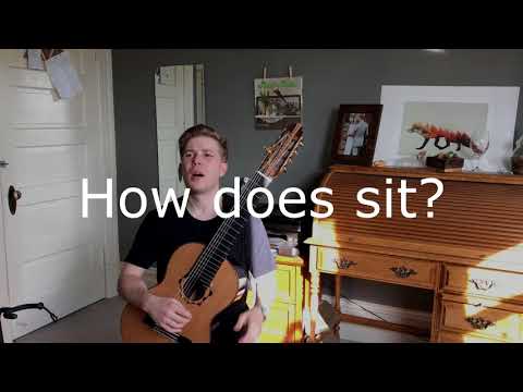 8 String Brahms Guitar VLOG: Week 1 - uhh how do i play this thing??