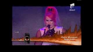 Oana Muntean -  Alicia Keys - "Empire state of mind" - X Factor Romania, sezonul trei