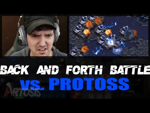Back and Forth Battles vs. Protoss on Ringing Bloom
