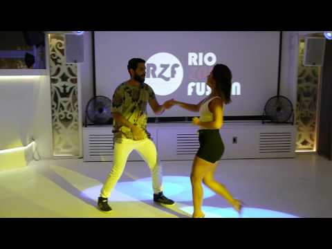 Freddy & Andressa Marinho Brazilian Zouk Dance Demo 1, London, UK, Aug 2016