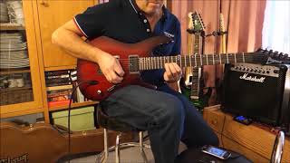 Video thumbnail for Ibanez S 521, Marshall Mg15 cfx , Zakk Wylde - Farewell Ballad -solo by Robson64 (Robertito64)