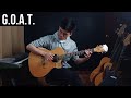 G.O.A.T. (Polyphia) but on one guitar only