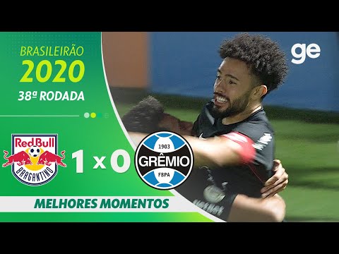 Gols e lances de Red Bull Bragantino x Grêmio