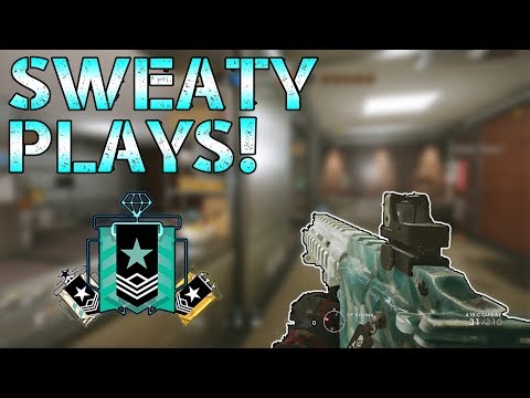 SWEATY PLAYS - Rainbow Six Siege Console Diamond