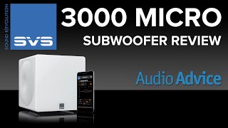 Video thumbnail for SVS 3000 Micro Subwoofer Review by Audio Advice