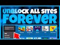 How To Unblock Everything On A School Chromebook WORKING