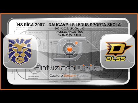 2021/2022: LBJČH: U17 : HS Rīga 2007 - Daugavpils Ledus Sporta Skola