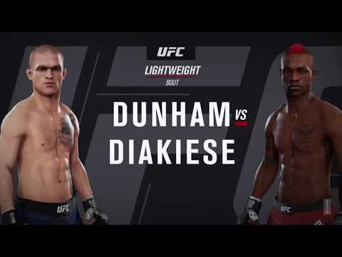 UFC 3 Beta Gameplay l Evan Dunham vs. Marc Diakiese l EA SPORTS