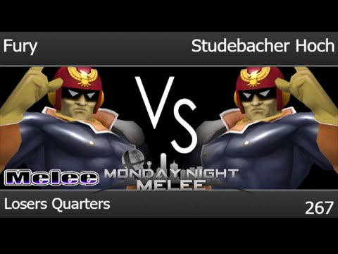 MNM 267 - Fury (C Falcon) vs TLOC | Studebacher Hoch (C Falcon) Losers Quarters - SSBM