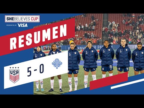 USWNT vs. Islandia: 1:00 Resumen - 23-02-2022