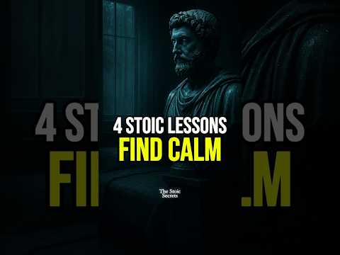 4 Stoic Principles from Marcus Aurelius' Meditations