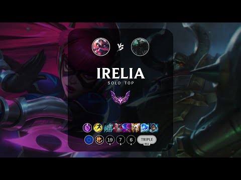 Irelia Top vs Mordekaiser - EUW Master Patch 13.4