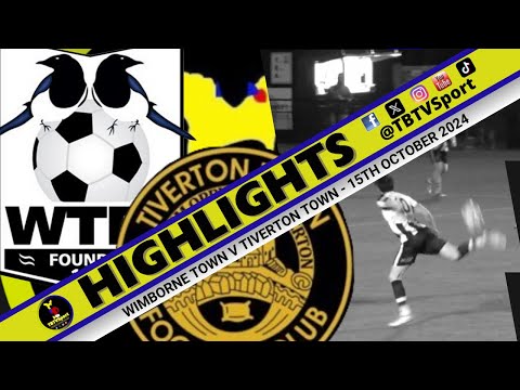 HIGHLIGHTS: Wimborne Town v Tiverton Town (Sthn League Premier Sth) #nonleaguefootball #highlights