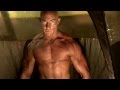 Jimbo Collins natural pro bodybuilder posing after spray tan back stage at 2011 WNBF Mid America