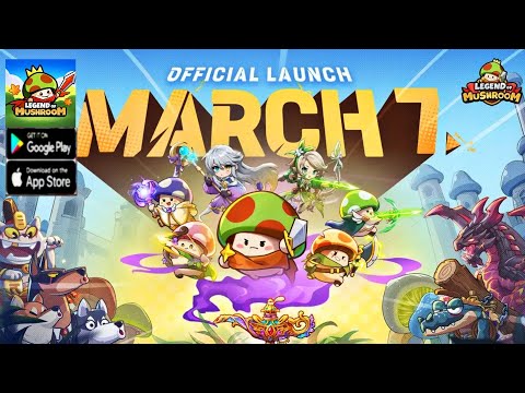 Legend of Mushroom Gameplay (Official Launch) - RPG Game Android iOS - YouTube