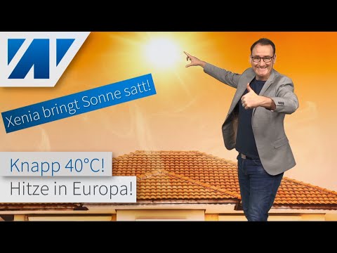 40 °C! Heftige Hitzewelle schwappt durch Europa! Wetter-Krimi ab Montag. Wo heiß, wo kühl? Unwetter?