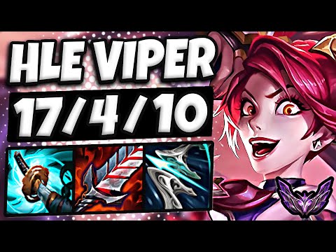 HLE Viper Jinx vs Xayah [ ADC ] Patch 13.21 Korea Master ✅