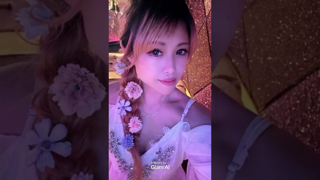 上のバーのラプンツェル。 #bar #ラプンツェル #tangled #aieffects #disney #ディズニー #ファンタジースプリングス