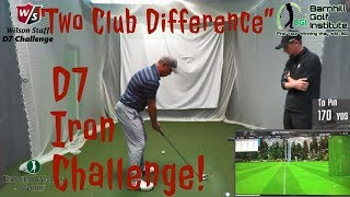 Product Review: Wilson D7 Iron Challenge! - "Two Club Difference!"