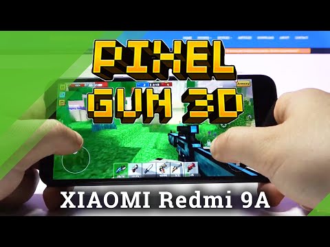 Pixel Gun 3D XIAOMI Redmi 9A Gameplay - FPS Review / Game Test