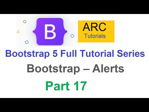 Bootstrap 5 Tutorial For Beginners 17 Bootstrap Alerts