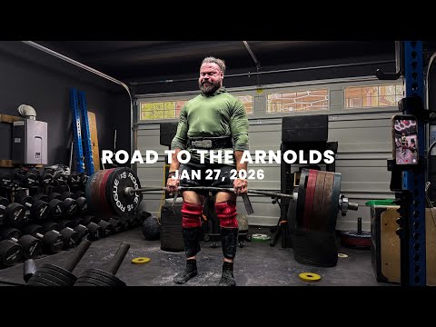 DEADLIFTING 805 lbs for reps - Road To Arnolds (1/27/226)