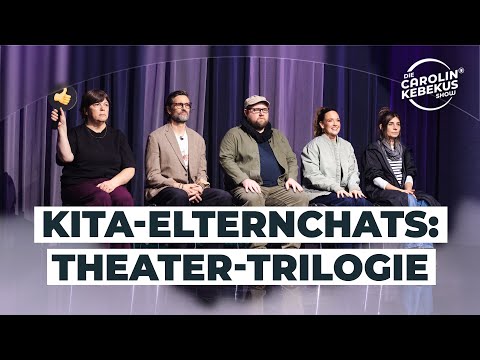 Die ganze Trilogie: Carolin Kebekus präsentiert das Kita-Elternchat-Theater! 🎭 Mit Tom Beck