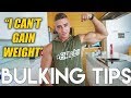 5 TIPS TO GAIN WEIGHT | Hardgainer's Bulking Hacks