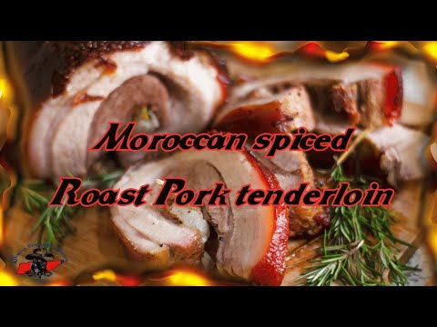 Moroccan Spiced Roast Pork Tenderloin