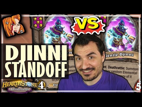 DJINNI VS DJINNI! WHO WINS?! - Hearthstone Battlegrounds